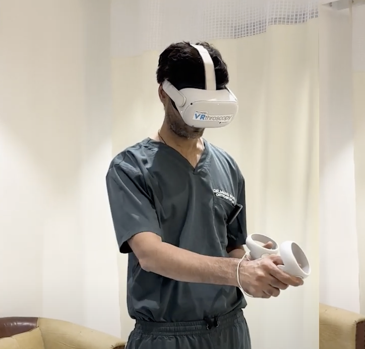 Training with Virtual Reality (VR)