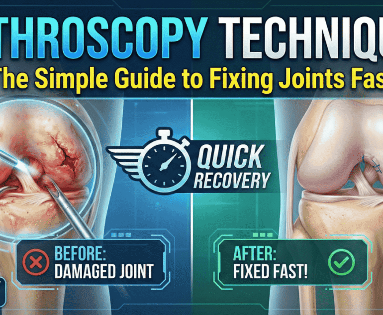 Arthroscopy Techniques: The Simple Guide to Fixing Joints Fast