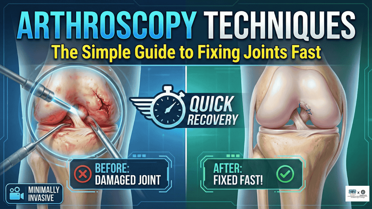 Arthroscopy Techniques: The Simple Guide to Fixing Joints Fast