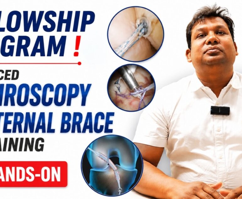 Advanced Arthroscopy & Internal Brace Training: The Ultimate Fellowship Program