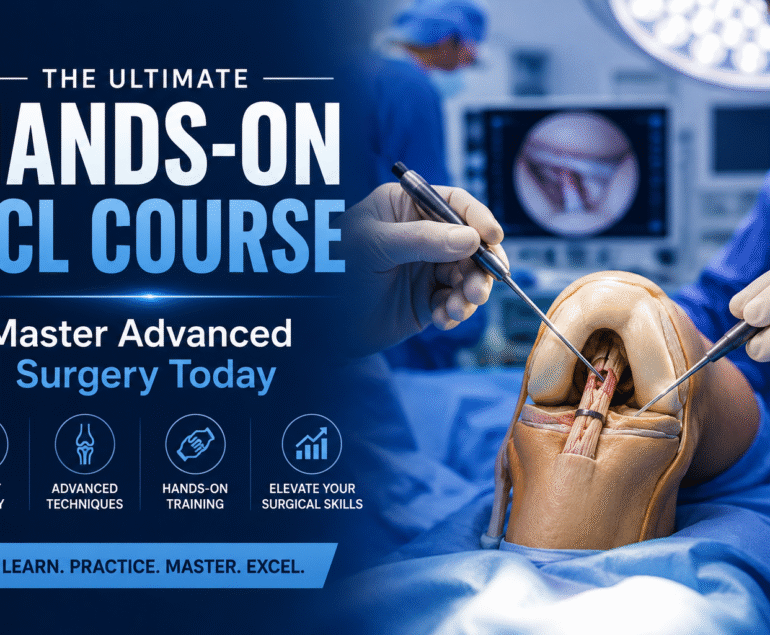 The Ultimate Hands-On ACL Course: Master Advanced Surgery Today